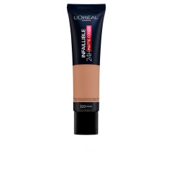 INFAILLIBLE 24H matte cover foundation #320-toffee