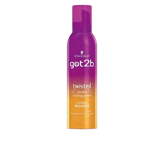 GOT2B TWISTED double curling power mousse 250 ml