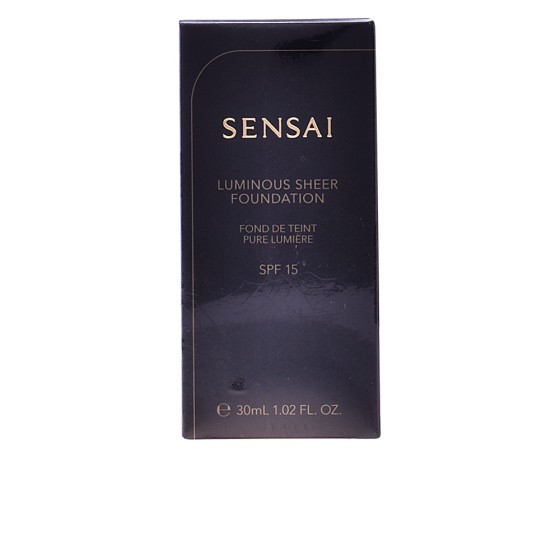SENSAI luminous sheer foundation SPF15 #206-brown beig 30 ml