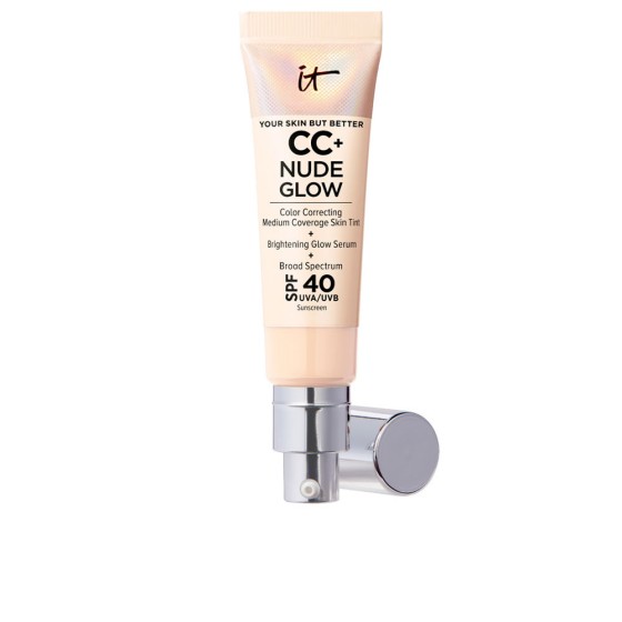 CC+ NUDE GLOW lightweight foundation + glow serum SPF40 #fair light