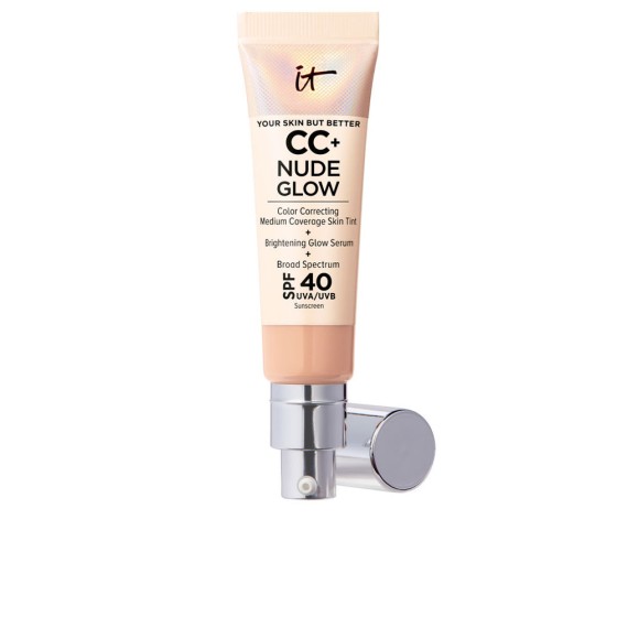 CC+ NUDE GLOW lightweight foundation + glow serum SPF40 #neutral medium 32 ml