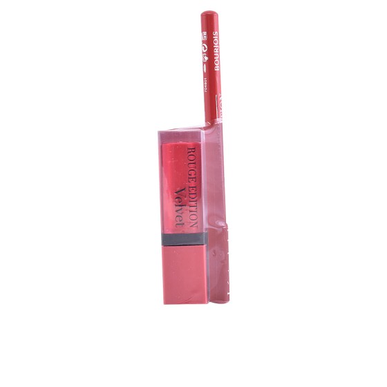 ROUGE EDITION VELVET lipstick #13+contour lipliner #6