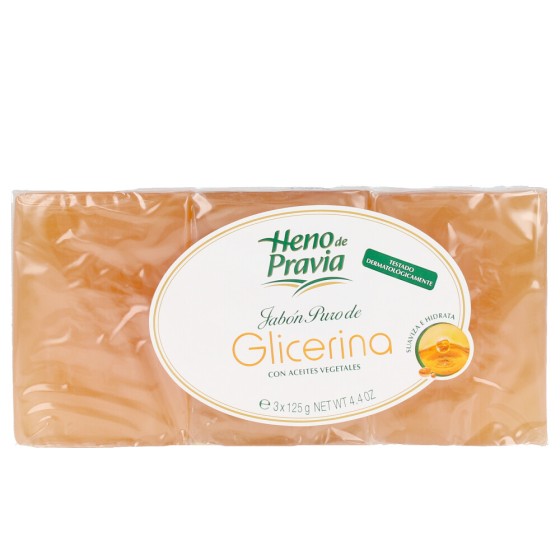 GLICERINA soap NATURAL SET 3 x 125 gr