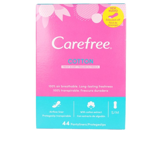 CAREFREE protector transpirable fresh 44 uds